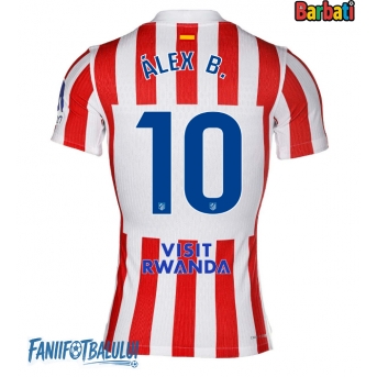 Atletico Madrid Alex Baena #10 Tricou Fotbal Replică 2025-26 Barbati Acasa